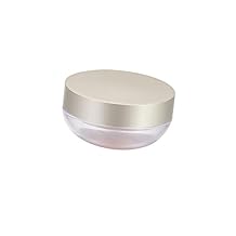 FOMIYES Portable Loose Powder Container Double Layer Design and Powder Puff Lightweight Cosmetic Case for Travel and Makeup Storage and Cosmetics