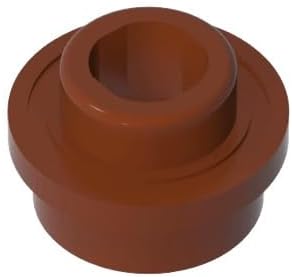 Gobricks 85861 Circular Plate Plate Round 1x1 with Open Stud, 50 pcs