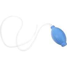 GLEAVI Silicone Tongue Trainer and Oral Muscle Exerciser Tool with Long Tube and Suction for Speech Therapy Rehabilitation, Blue, Tongue Tip Trainer for Effective Oral Muscle Training