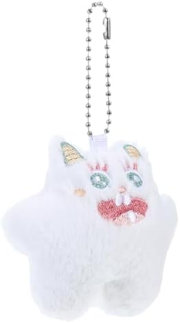 Cute Plush Keychain Pendant Plush Toy Pendant for Car Keys Backpacks Diy Accessory Soft Bag for Women