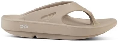 OOFOS OOahh Recovery Slide - Unisex (Nomad Beige, US Footwear Size System, Adult, Women, Numeric, Medium, 10)