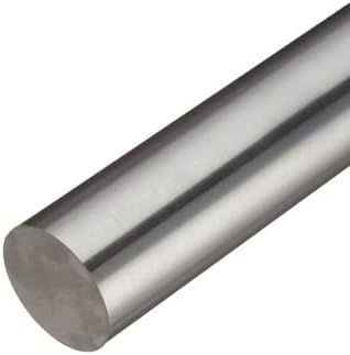 0.635 inch x 24 inches, 8620 Alloy Steel Round Rod, Turned, Ground, Polished, Bar Stock