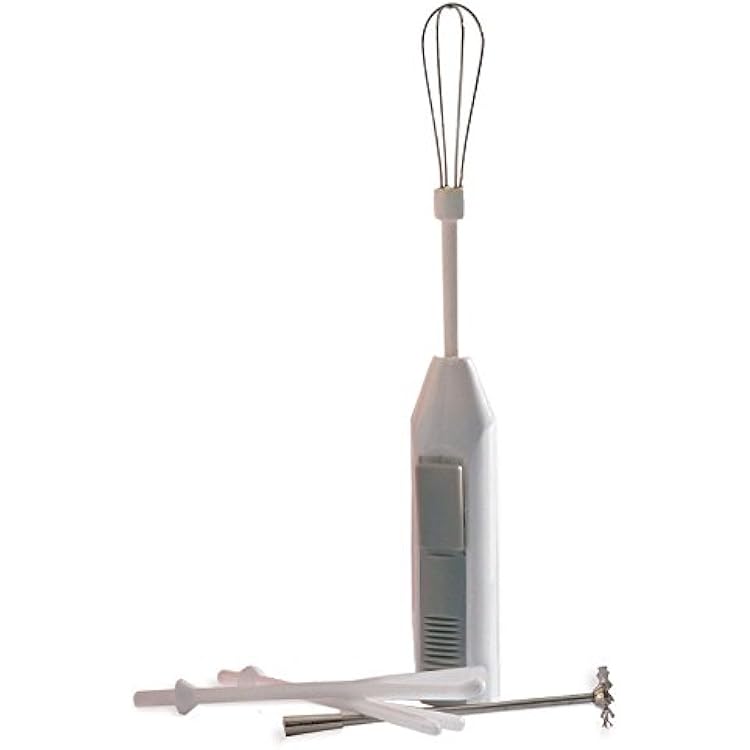 Norpro Cordless Mini Mixer, 5 Piece Set, One Size, White
