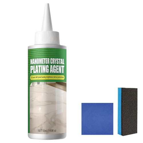 Nano Crystal Coating Agent For Tile & Furniture, 2025 New Granite Countertop Cleaner and Sealer, Quartz Marble Stone Polish Cleaner with Protection for Kitchen Bathroom 1