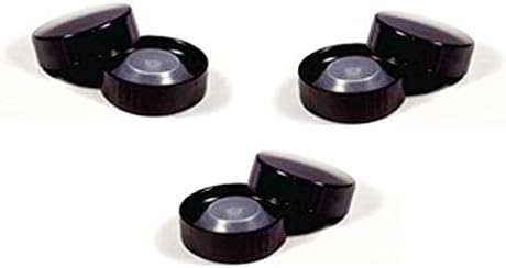 Growler Caps Pack Of 6 38/400 Polyseal Phenolic Screw Caps Fits Most Usa 1/2 And One Gallon Glass Jugs