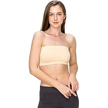 Kurve Seamless Bandeau Tube top - UV Protective Fabric, Rated UPF 50+ (Non-Padded) -Made in USA-