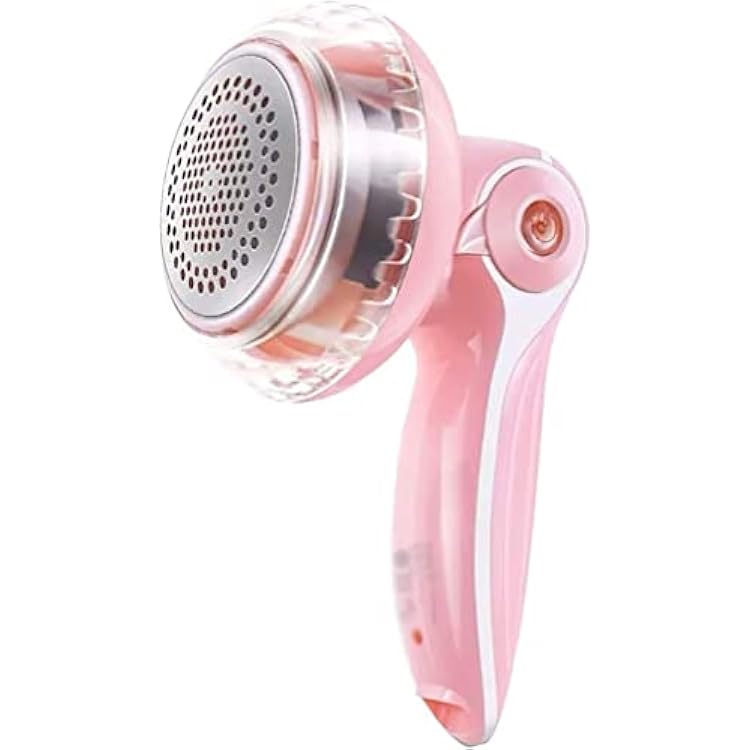 Pink Ball Trimmer,Electric Fabric Shaver Clothes Lint Remover Fabric Defuzzer Lint Shaver with