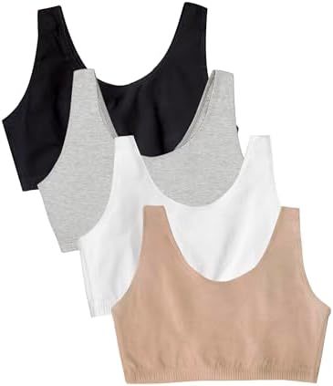 Fruit of the Loom Womens Built Up Tank Style Sports Bra Value Pack