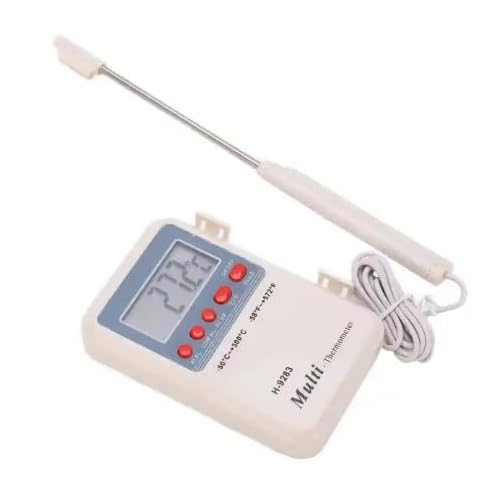 WellHise ST-9283 Immersion Thermometer High Precision Food Thermometer Meat Dairy Food Liquid Measurements