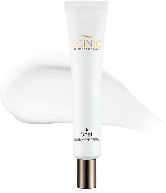 Scinic Snail Matrix Eye Cream Salyangoz Özü ve Peptide İçeren Yoğun Nemlendirici Göz Kremi