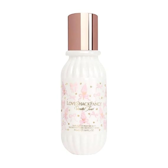 Vanilla Twirl Hair & Body Mist - Sweet Vanilla & Sugar Fragrance Spray for Hair and Skin, Lightweight, Refreshing, Cozy, Layerable Everyday Scent Mist - (3oz/90mL)