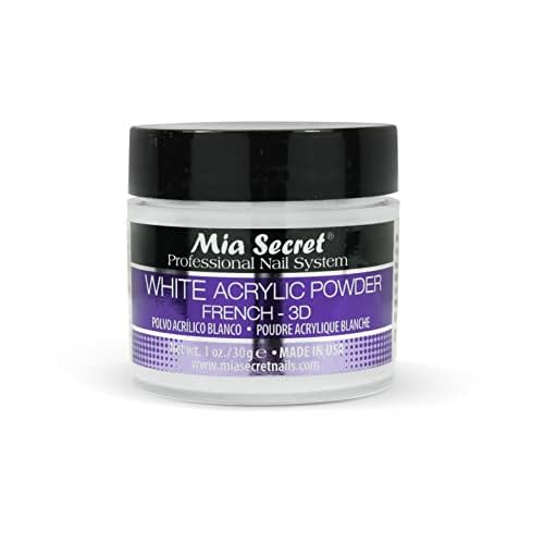 Mia Secret White Acrylic Powder 1oz