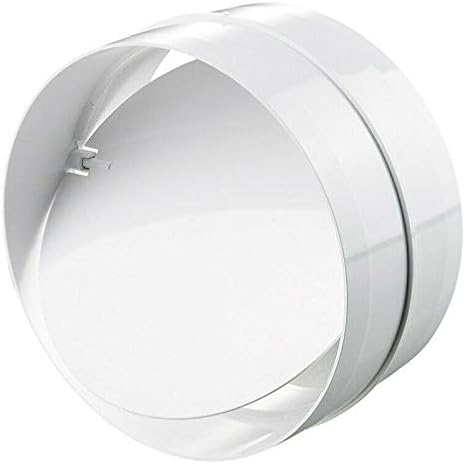 Vents 100mm Inline Backdraught Shutter for Round Ducting