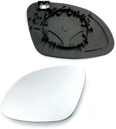 Heated Wing Mirror Glass Left Passenger Side for Skoda Yeti 2009–2017 Replacement Door Mirror Glass