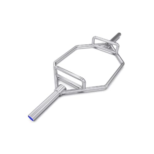 Strongest Hex Bar for Deadlifts | Trap Bar 1.25-inch Thick Grip and Body | 750 lb Capacity
