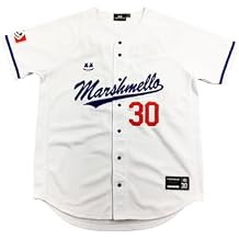Marshmello - Mellogang Baseball Jersey - Custom Cut & Sew, Button-Down, Classic Fit