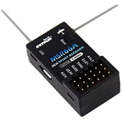 Dynam Detrum MSR66A 6CH 2.4G Stablize Receiver 6-axis Gyro