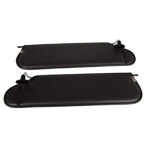 Omix-Ada | 13313.09 | Sun Visor Kit, Agate | Fits 1997-2002 Jeep Wrangler TJ
