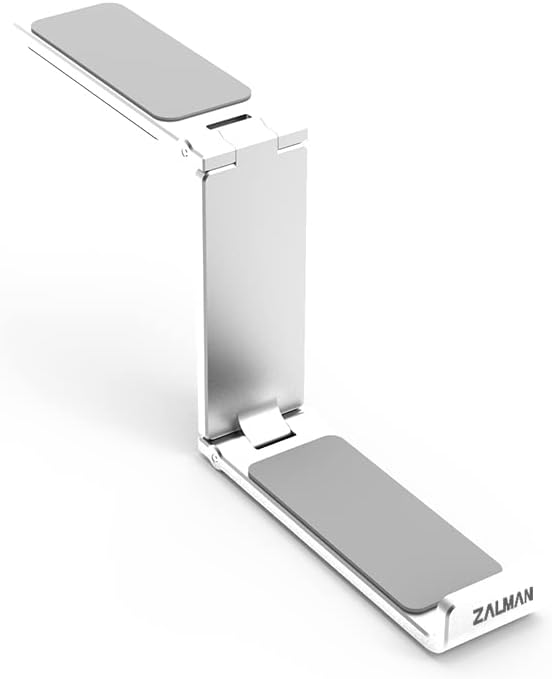 Zalman Z-Holder Silver Foldable Compact Headphone Hook Aluminum ZM-FH10 SV SP982