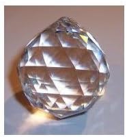Asfour 40mm Faceted Crystal Ball Prism Sun Catcher