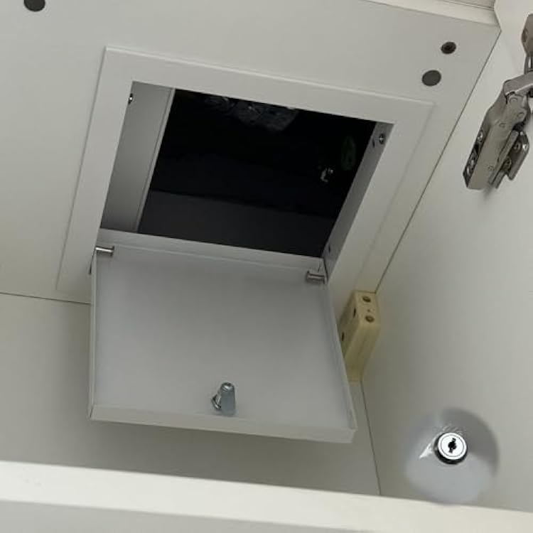 Access Panel for Drywall Crawl Space Access Door with Screwdriver Latch, Square Wall Hole Cover, 6x6 10x10 12x12 14x14 16x16 18x18 20x20 24x24 in Ceiling Panels35x35cm14x14in