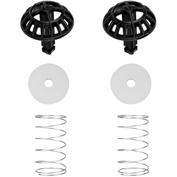 Coffee Machine Brew Basket Bottom Spring Loaded Stopper Kits Replacement for Cuisinart Coffee Makers, Coffee Maker Parts Fit for Cuisinart DCC-1200, DCC-1200BCH, DCC-1200BW Brew Basket,2Pack