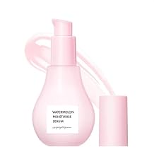 Watermelon Moisturizer Facial Serum, Hydrating Glow Priming Liquid Highlighter.