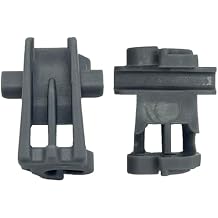 MEG64438801 Dishwasher Rack Fixing Clip for LG Replacement Parts - Compatible with AP6237065, 4512016, PS12081829 - Lower Rack Holder for Tines Alignment (2 Pcs)