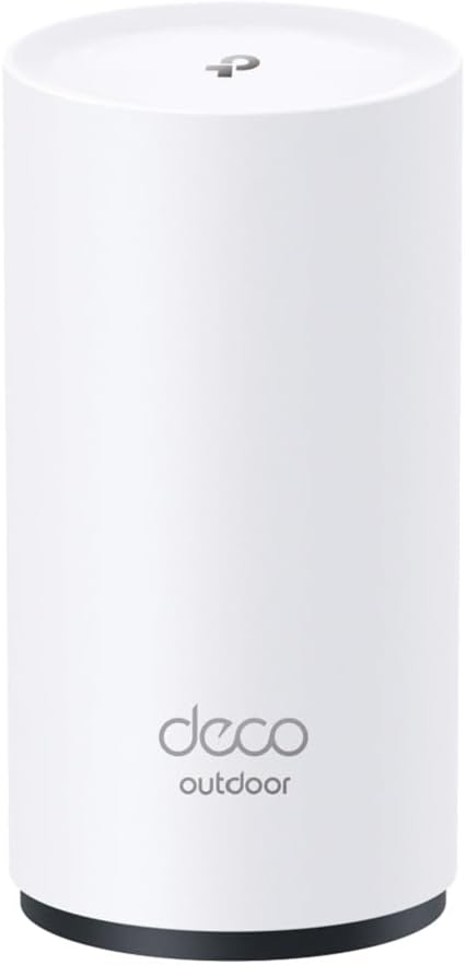 TP-Link Deco X50-Outdoor Wi-Fi 6 Mesh WLAN AX3000 Dual-Band Router (2 x Gigabit Ports 802.at PoE Outdoor Compatible with All Deco Models)