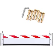 Flood Protection Barrier Water Stopper Flood Barrier Outside Garage Door Flood Barrier Kit Flood Water Barrier Wall Removable Temporary Dams(123 * 20cm)