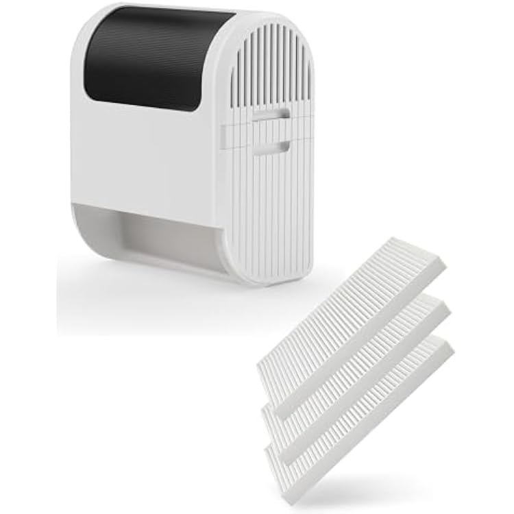 3-in-1 Indoor Dryer Vent for Electric Clothes Dryers, Includes Dryer Vent Clamps, 3pcs Filter Supplements