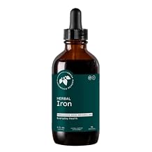 Mountain Meadow Herbs Herbal Iron - 2 oz - Gentle Herbs to Support and Regulate Iron Metabolism and Absorption