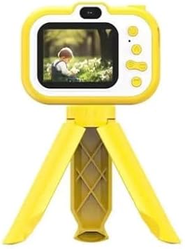 Vothoon Dijital Fotoğraf Makinesi Çocuk Mini 1080p Hd Kamera Selfie Tripodlu Ön Arka Kamera