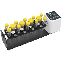 Digital Long Axis Rotating Mixer Shaker Lab Tube Roller Shaker Mixer 20-80RPM Timer and Continuous Mode for 2/5/10/15/50ml Tubes