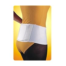 Back Sacro Belt 6" White Medium
