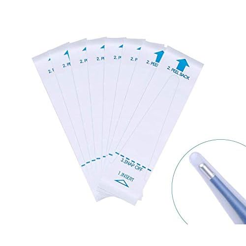 Oral Thermometer Covers Disposable 100 Packs - Oral Rectal Thermometer Probe Cover - Disposable Digital Thermometer Cover, for Adult, Kids