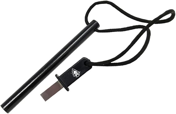 The Pathfinder School HD6 Ferrocerium Rod with Tungsten Striker
