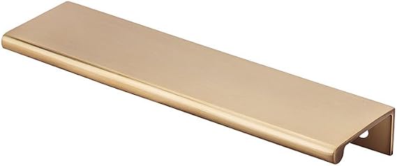Top Knobs Europa 5" Center to Center Finger Pull Honey Bronze