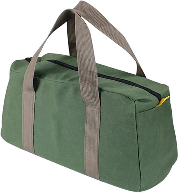 Tool Bags,14-Inch Tool Bag Organiser,36×13×20.5cm Heavy Duty Tool Bags, Wide Open Mouth Tool Storage Bag, Muti-Purpose Small Tool Bag, Plumbing Tools Bag, Electrician Tote Bag, Tools Gift for Men (L)