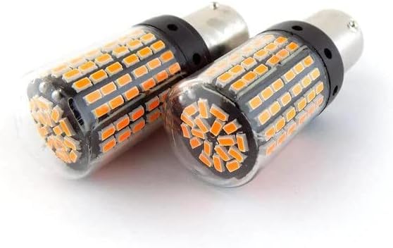 Orange Led Signal Bulb 144 Led 93 P21w High Quality Premium Product