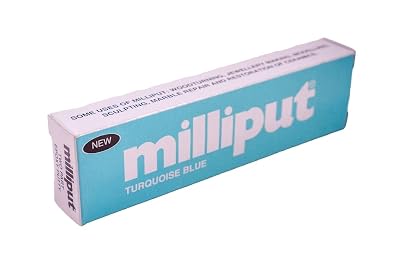 Milliput Turquoise Blue 4 oz 113.4g Pack