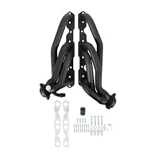 Flowtech 91832FLT Shorty Headers - Black Painted