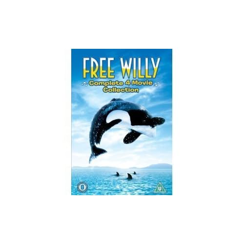 Free Willy Part 1, 2, 3 and 4 [4 Discs] Boxset