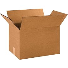 Boxes Fast 18" x 12" x 12" Double Wall Corrugated, Heavy-Duty Cardboard Boxes, BFHD1812DW, for Shipping, Packing, Moving and Storage, Kraft (Pack of 15)