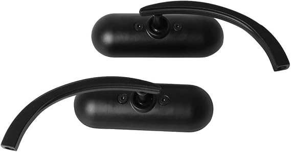 Motorcycl Side Mirrors For Touring For Electra For Glide For Dyna For Fatboy For Softail For Sportster Mini Oval Mirror 8mm/10mm Motorcycle Mirrors Motorbike Mirrors (Color : 2)