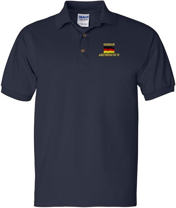 Embroidered Polo T-Shirt, German Design