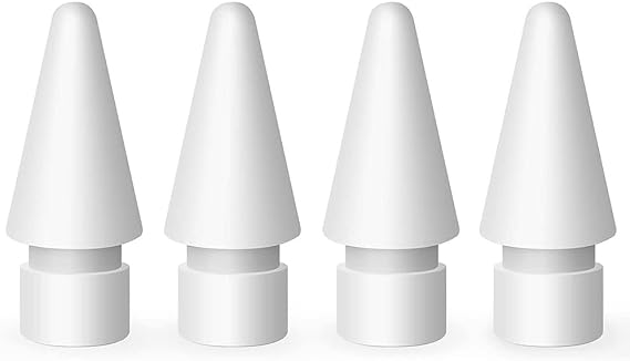 4 Pack Replacement Tip for Pencil Nibs for Pencil 1St & 2Nd (White)