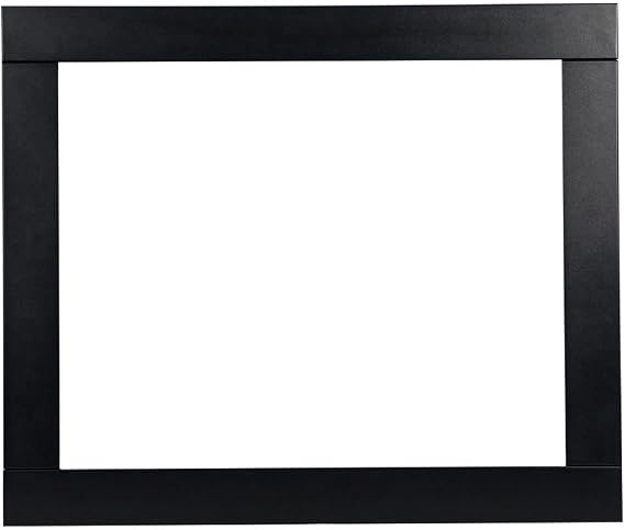 Modern Ember Uptown - Electric Fireplace Insert Trim Kit, 28" Trim Kit for Electric Heaters, Metal Electric Fireplace Insert Trim, Heater Sold Separately