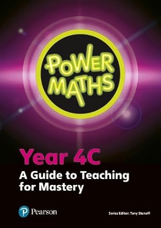 Power Maths Year 4 Teacher Guide 4C (Power Maths Print) 