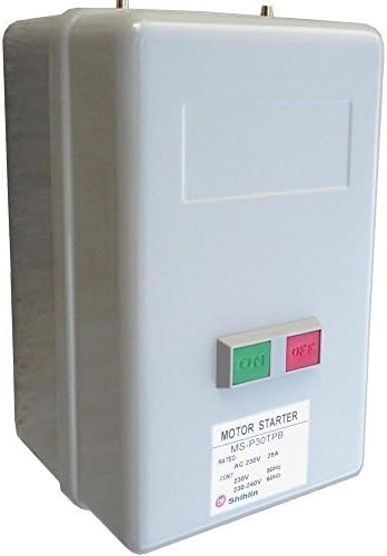5 HP Single Phase Magnetic Starter Motor Control, Shihlin P30TPB, 28 Amp, 230V